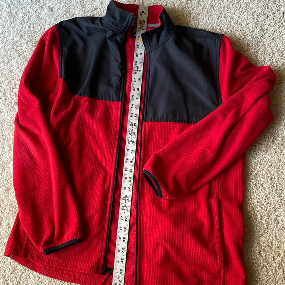 Men’s lightweight jacket, red size large